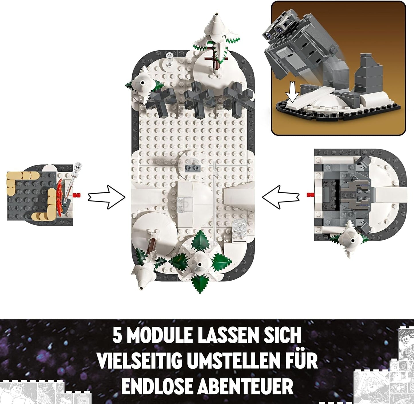 LEGO Marvel Avengers Assemble: Age of Ultron, bygge- og legesæt med 8 minifigurer af superhelte som Thor, Hulk og Iron Man, byggelegetøj til drenge og piger, eventyrsæt 76291 Byggesæt Besuche den LEGO-Store