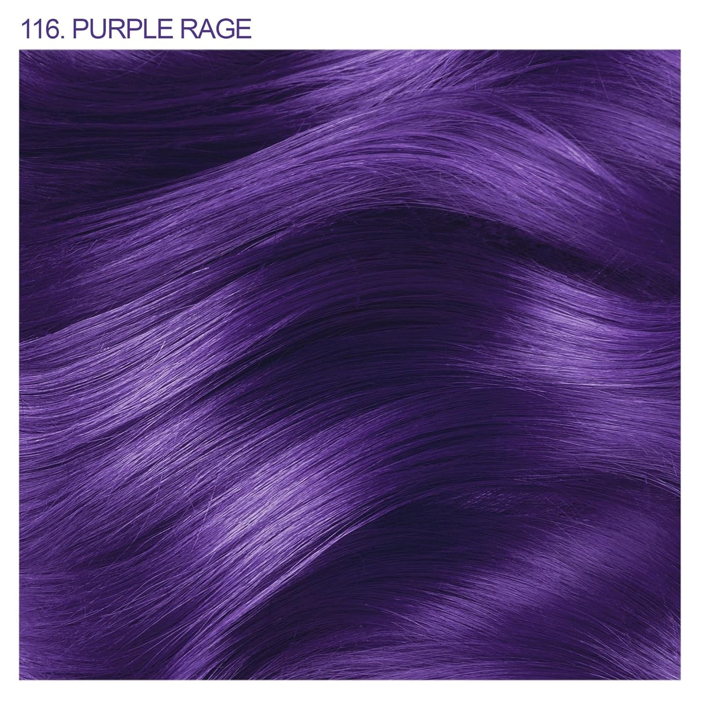 Farve Purple Rage 4Oz, 118,3 Ml (pakke med 1) Hårfarve Naty Shop