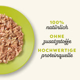 Applaws 100% naturlig Premium-Nassfutter for Katzen, Thunfischfilet med Algen i Brühe - Pakning med 24 x 156g Dosen