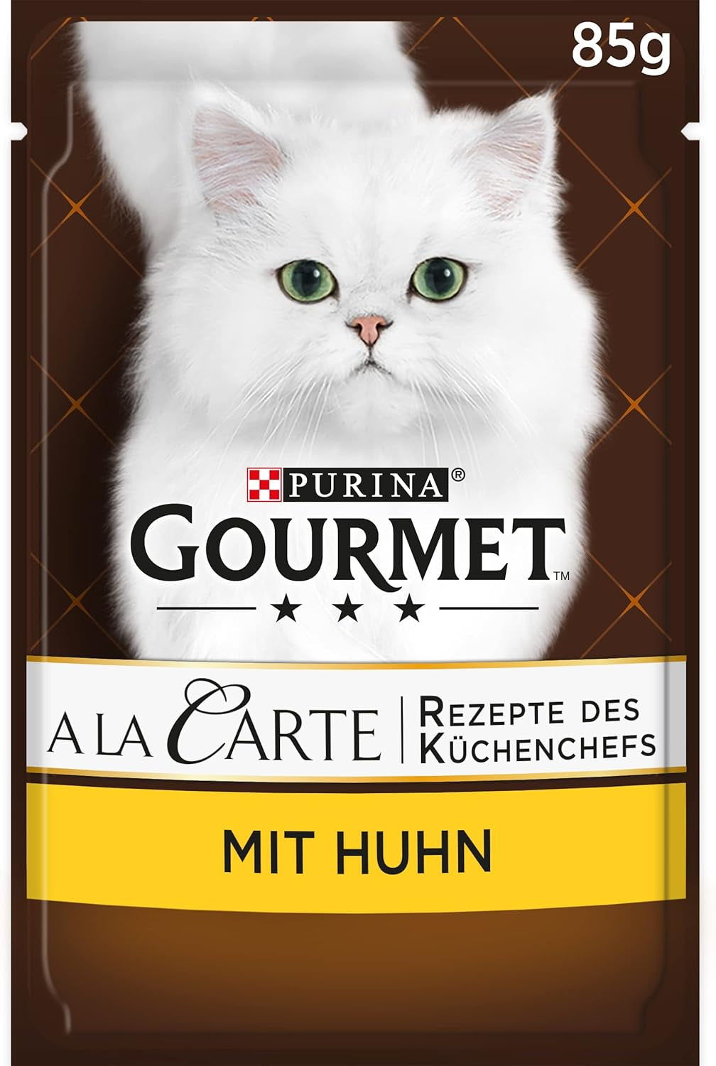 Gourmet A la Carte våd kattefoder med kylling, spinat og pastaperler, pakke med 26 (26 x 85 g)
