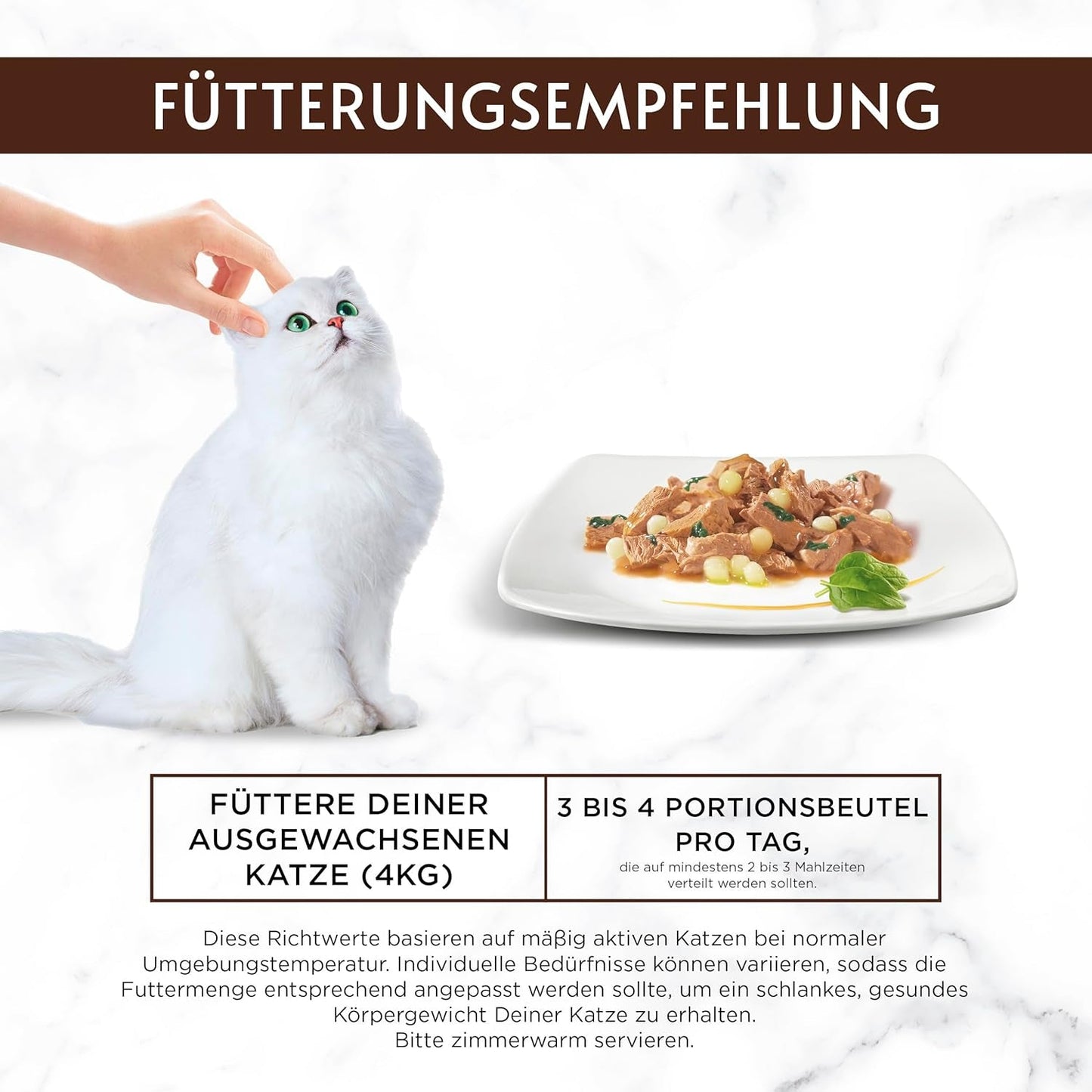 Gourmet A la Carte våd kattefoder med kylling, spinat og pastaperler, pakke med 26 (26 x 85 g)