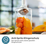 Philips 5000-Serie Stabmixer - 1200W Leistung. Promix-teknologi. Led Geschwindigkeitsanzeiger. Stufenlose Geschwindigkeitseinstellung. Kompakt design. Leicht Zu Reinigen. Schwarz (HR2681/00) Køkken Naty Shop