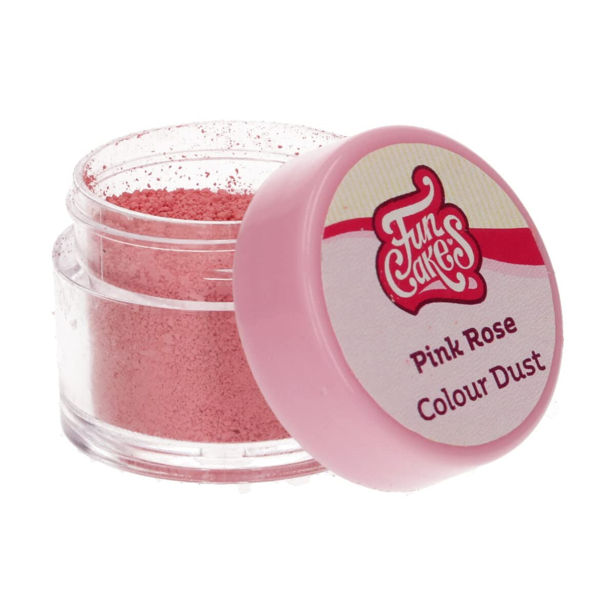 Funcakes Color Dust Pink Rose: Madfarvepulver, til dekoration af kager, Halal-certificeret