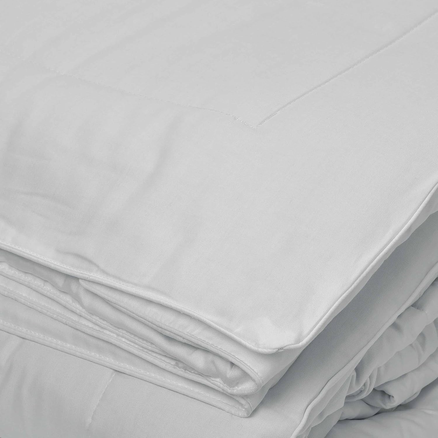 Toison D'Or Silkydor naturdyne, 380 satinbomuld, 240 X 280 cm, hvid Dyner og dyner Naty Shop