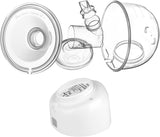 Enkel elektrisk modermælkspumpe LIONELO Fidi Free 180 ml, bærbar pumpe med 2 faser, energibesparende 9 niveauer, 3 størrelser silikonetragte Timer Tilbehør Mad og amning Bebe Naty Shop