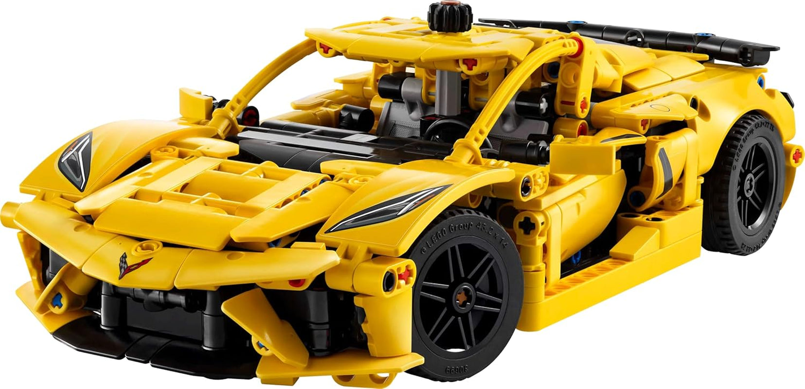 LEGO Technic Chevrolet Corvette Stingray - Samlerbyggelegetøj - Legetøjssportsvogn - Bilmodel - Gave til 9-årige drenge og piger, der elsker legetøjsbiler 42205 Byggesæt Besuche den LEGO-Store