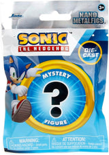Jada Toys Sonic the Hedgehog Figur (1X Mystery Figur i Blind Pack) - 1 Surprise Collectible Figur fra 13 Sonic Figurer, Nano Metal Figur (Ca. 4 Cm) Til børn og fans fra 3 år, Wave 1 Action figurer Naty Shop