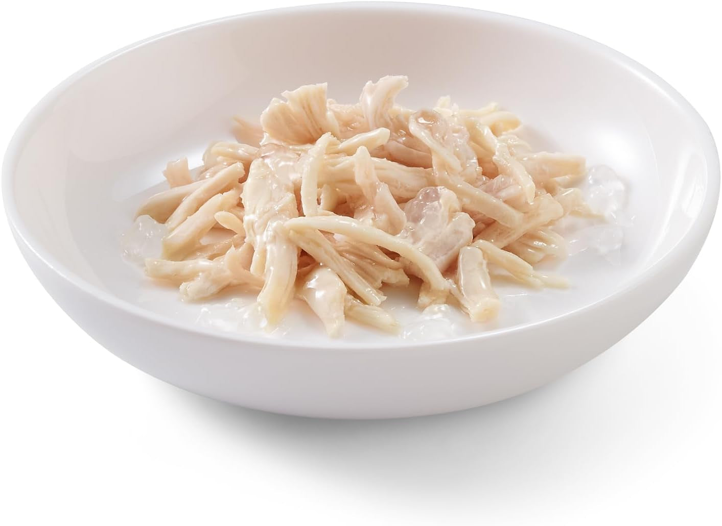 Vådfoder til voksne katte, kyllingefileter i fileter og 100% naturlig gelé, pakke med 6 æsker x 85g