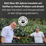 Hochland Kaffee - Holanka Crema - 250g Kaffeebohnen - Bæredygtigt direkte salg - Perfekt til fuldautomatiske maskiner og Siebträger - Mildere aromatisk smag - Bedste kvalitet fra Peru