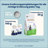 Almo Nature Functional - Tarmhjælp - Vådfoder til voksne og modne katte med følsomme tarme - med fisk - understøtter mikrobiomet - 70 g (pakke med 30)