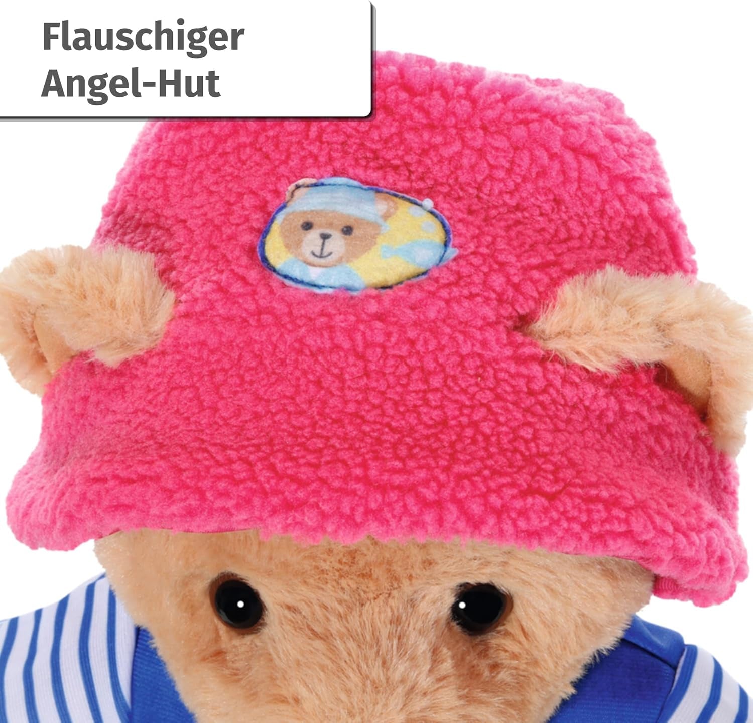 Baby født bamse lystfisker kostume med fiskestang til 43 cm dukker og bamse, 835982 Zapf Creation