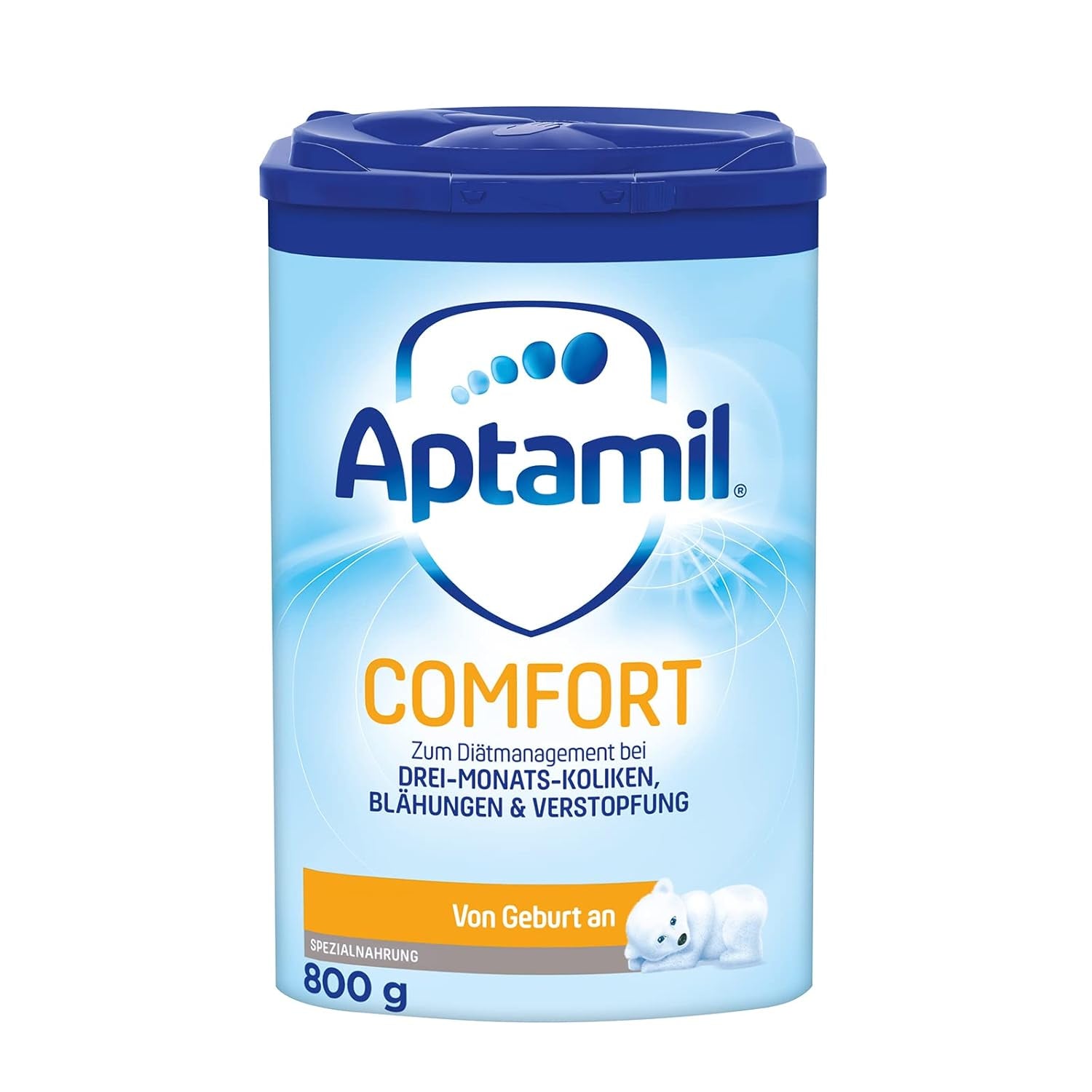 Aptamil Comfort – Speciel mad fra fødslen, mod kolik, luft i maven og forstoppelse, 800 gram Naty Shop
