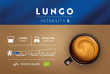 Café Royal Professional Pads, Bio Lungo, 50 Nespresso (R) Professionelle kompatible puder til kontor og gastronomie, Bio og Fairtrade certificering, 100 Prozent Arabica, Intensitet 5