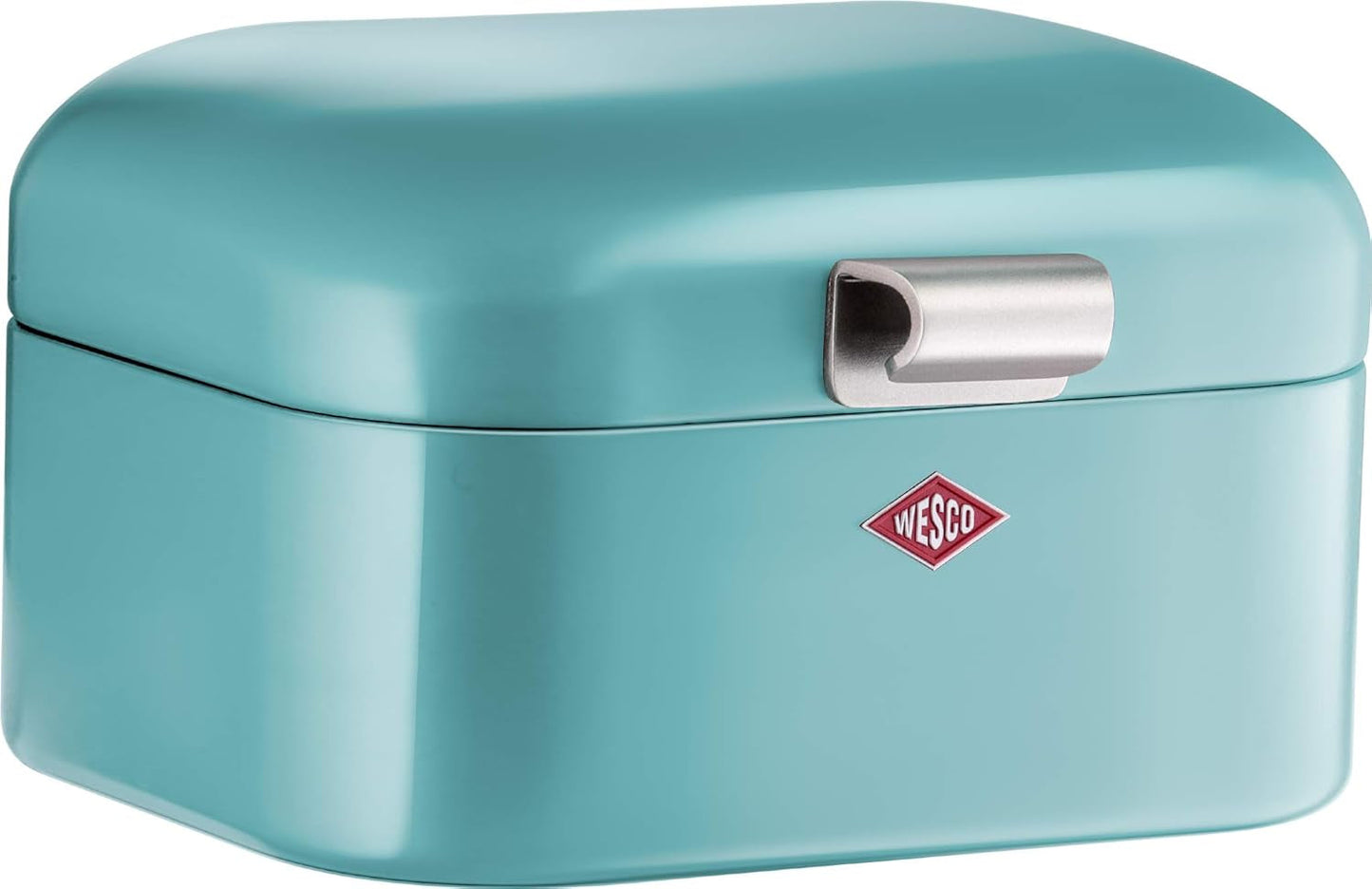 Wesco 235 001 Mini Grandy brødkurv 17 x 18 x 12 cm (L/B/H) pink, rustfrit stål Fødevarekasser Naty Shop Turkis
