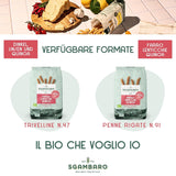 Økologisk Penne Rigate Pasta N.91 - 500g med speltmel, linsemel og quinoamel - Rig på protein, kilde til fiber og protein