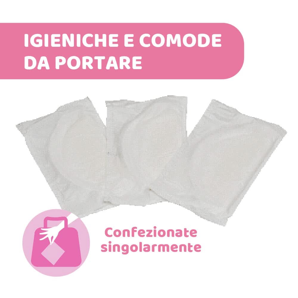 Chicco Acterielle Natural Feeling ammeindlæg, 30 stk. Mad og ammetilbehør Bebe Naty Shop