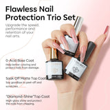 Modelones 35 stk Gel neglelak sæt, UV neglelak sæt med 48W lampe, nøgen brun hvid pink gel neglelak sæt, UV gel negle lak sæt med top coat base negle studio sæt