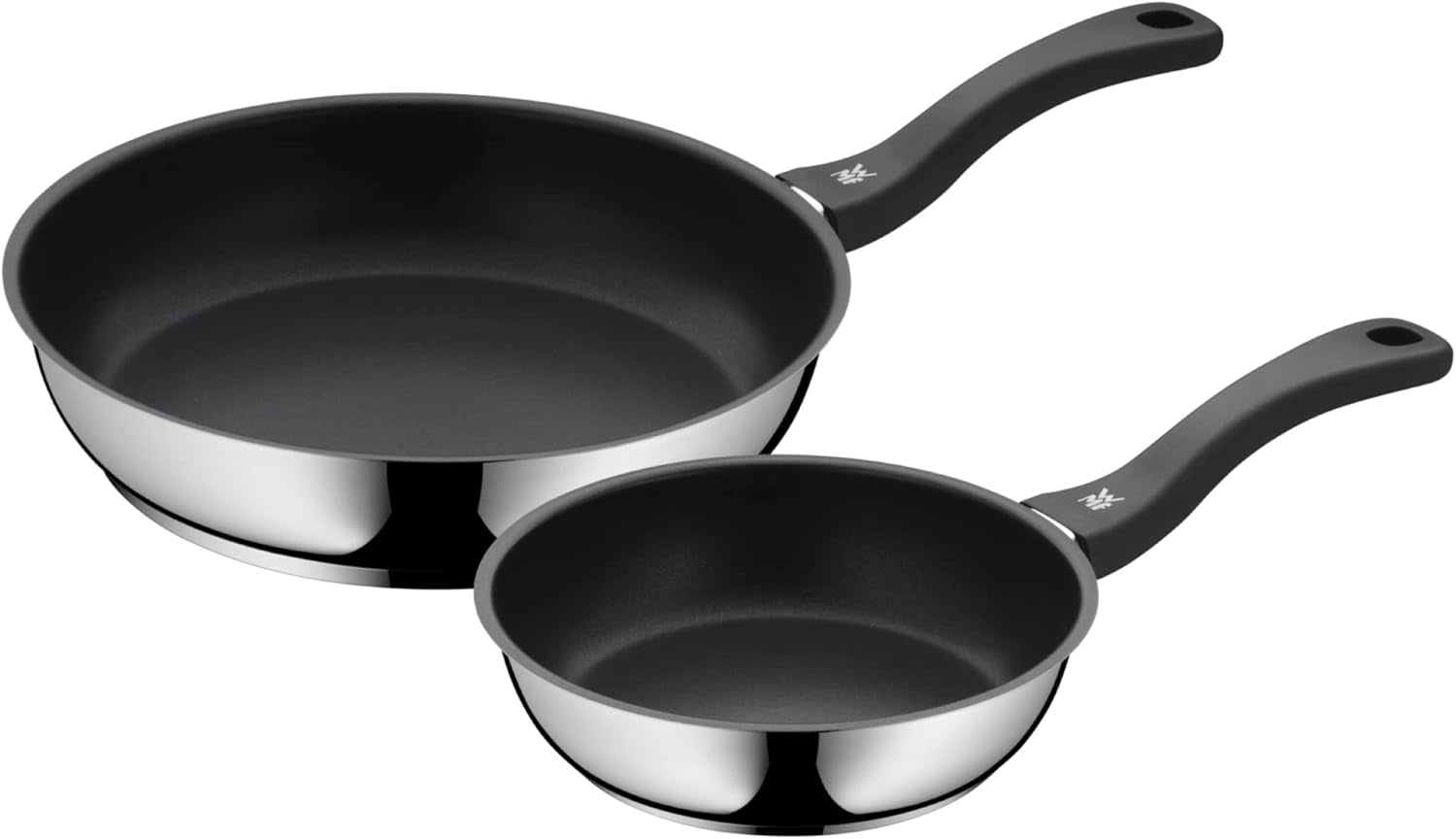 WMF Devil, induktion, Cromargan belagt rustfrit stål, plasthåndtag Gryder og pander Naty Shop 28 Cm + 2 Cm