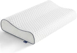 BedStory Memory Foam-pude, højdejusterbar nakkestøttepude, ergonomisk pude, sidesovepude til ryg- og mavesove (60x36x12/10cm)