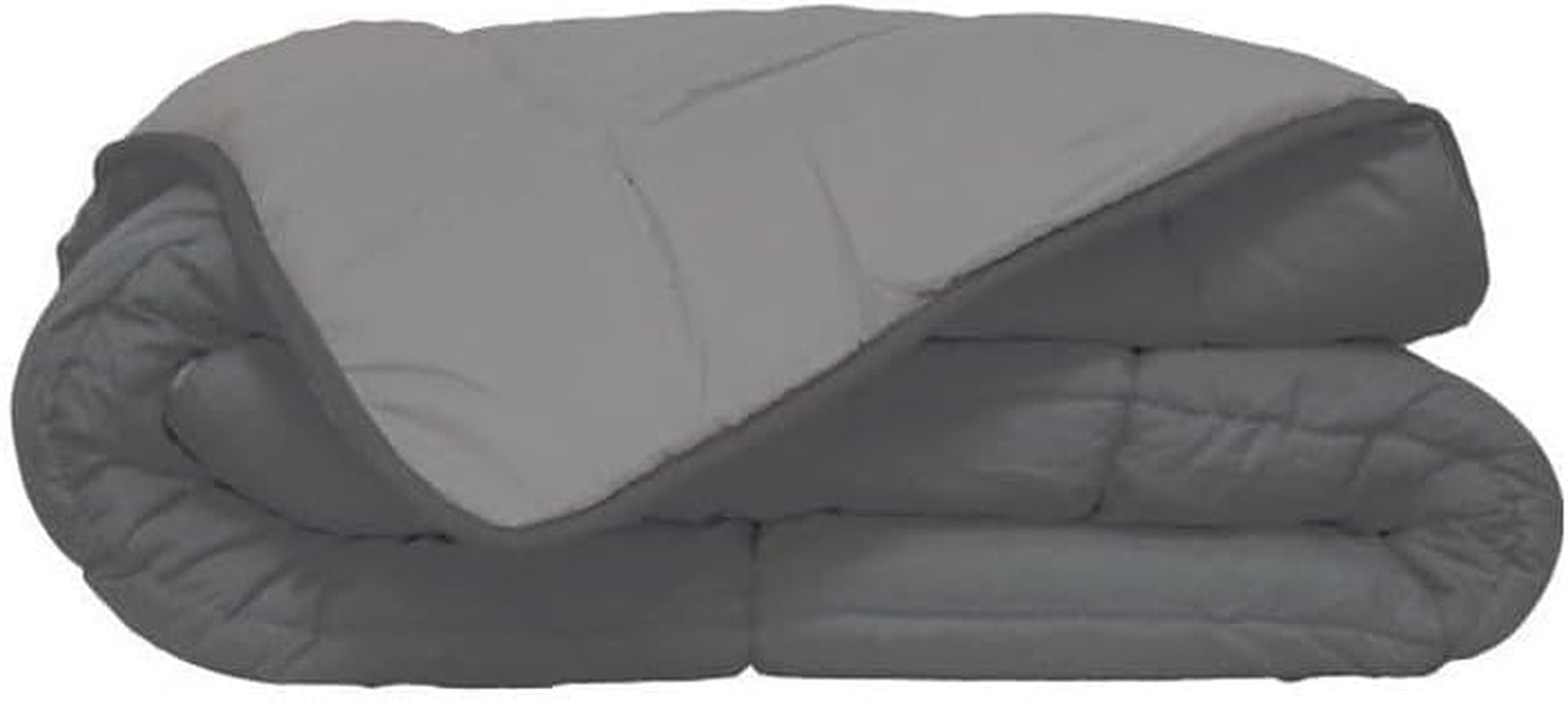 Poyet Motte Calgary Dynebetræk Polyester Stål/Sølv, Polyester, Stål/Sølv, 220X160X1 Cm Dyner og dyner Naty Shop 240X220X1 Cm