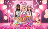 Barbie Rainbow Loops korn, farverige ringe af hvede, havre og majs med frugtsmag til den perfekte morgenmad, 1 pakke (1 x 350 g)