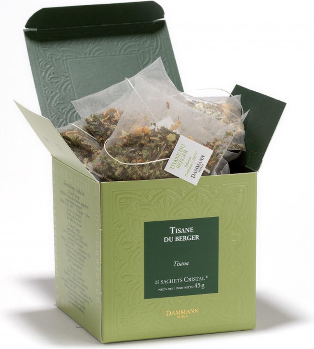 Urtete Dammann Tisane Du Berger 25 poser Kristal