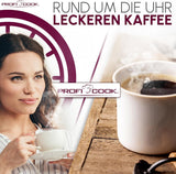 Kaffemaskine Profi Cook | 8-10 kopper | Timer | Sensor Touch-kontrol | 1,2 liter dobbeltvæg termokande | Smagsforsegling | Kaffemaskine med filter i rustfrit stål | PC-KA 1191