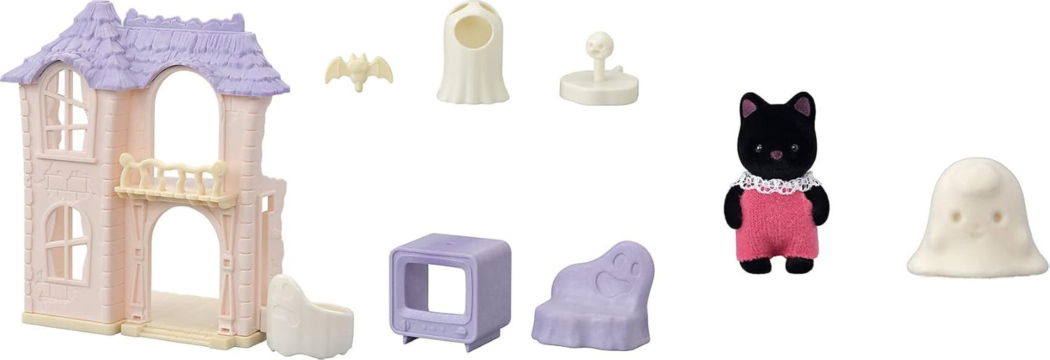 Sylvanian Families 5542 Spooky Haunted House - Dukkehus Legesæt Dukkehuse Naty Shop