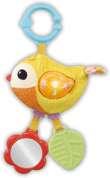 VTech Baby - Baby's Animal Friends Gavesæt - Legetøjssæt med stofbog, syngende fugl og zebrarangle - I 0-24 måneder Babylegetøj Naty Shop