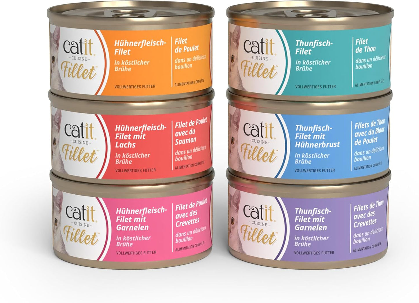 Catit Cuisine - Tunfilet med kyllingebryst i Köstlicher Brühe, 75g
