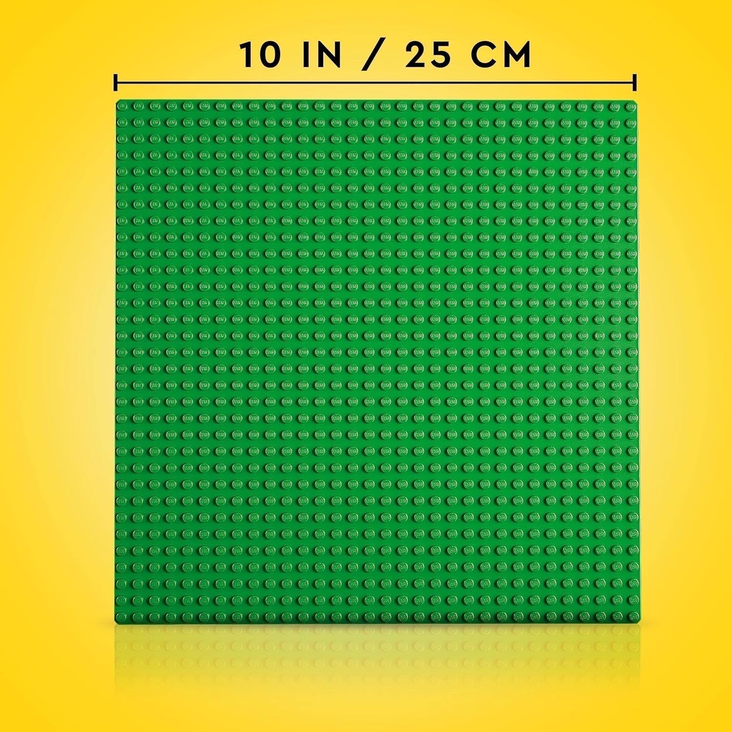LEGO 11023 Grøn klassisk byggeplade, firkantet bundplade med 32X32 udsparinger som underlag til bygge og andre LEGO sæt Byggesæt Besuche den LEGO-Store