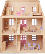 Melissa & Doug Trædukkehus