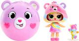 LOL overraskelse! Loves Care Bears Tots - Indeholder 1 dukke med outfit og tilbehør, bamsebold, skjult emballage, 6 samledukker