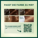 Garnier Nutrisse Permanent Care Hårfarve med nærende frugtolier 8 Week Hold Color Ultra Crème Tint 053 Velvet Brown (pakke med 3) Naty Shop Hårfarve
