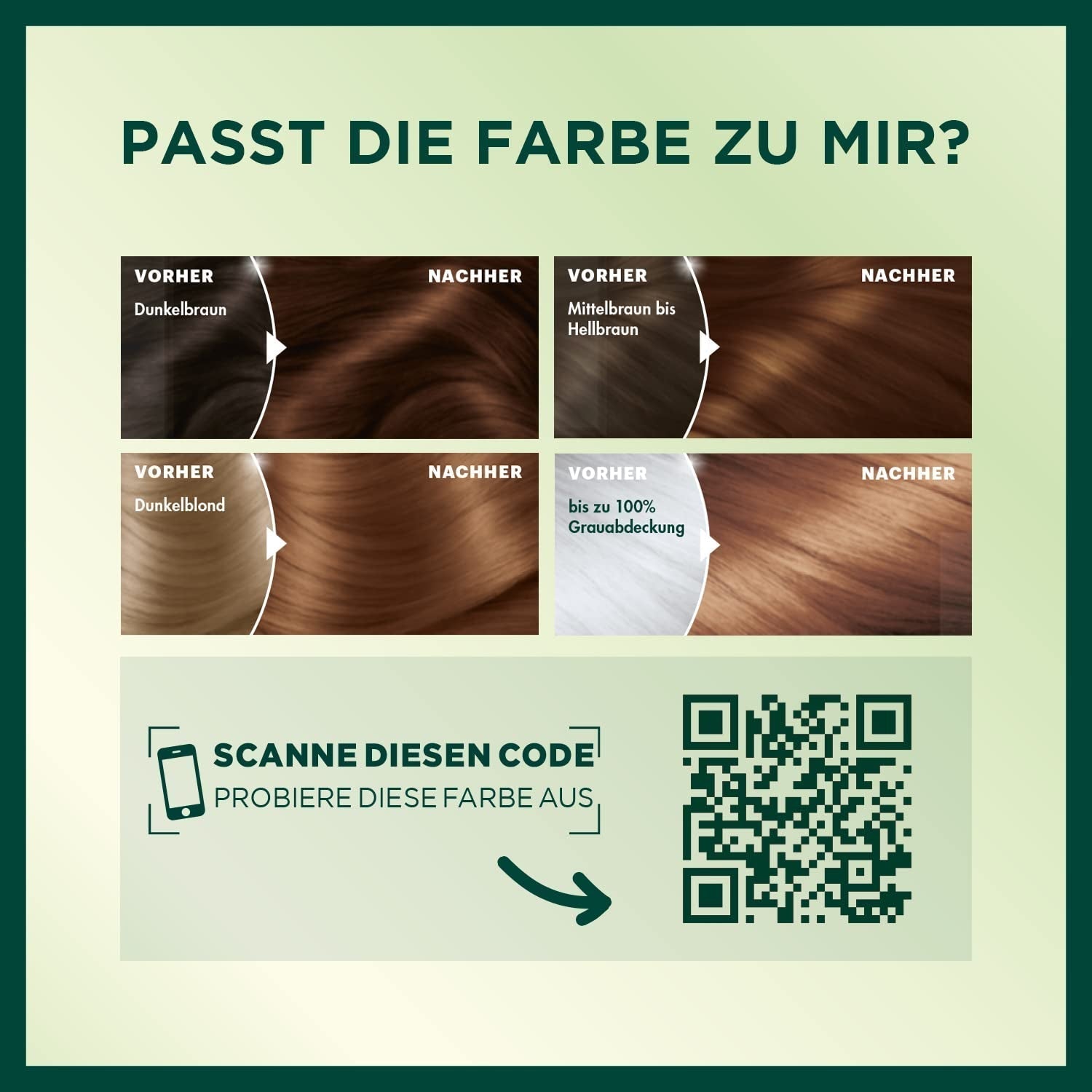 Garnier Nutrisse Permanent Care Hårfarve med nærende frugtolier 8 Week Hold Color Ultra Crème Tint 053 Velvet Brown (pakke med 3) Naty Shop Hårfarve