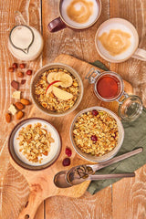 Dr. Oetker Vitalis ristet müsli med tranebær og græskarfrø: ristet müsli med tørrede tranebær, pakke med 8 (8 x 501 g)