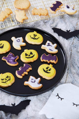HEITMANN KREATIV farverige halloween-småkage og drikkerefill sæt
