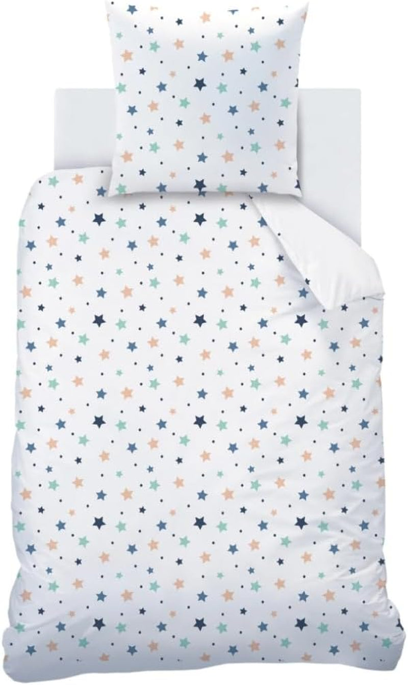 Sengesæt til børn, vendbart, Stars Sengetøj - børn Naty Shop