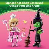 LEGO Wicked Elphaba og Glinda dukker - Witches of Oz samlerfigur legetøj - kreativ gave til piger over 10 og fans af filmen - 75682 Byggesæt Besuche den LEGO-Store