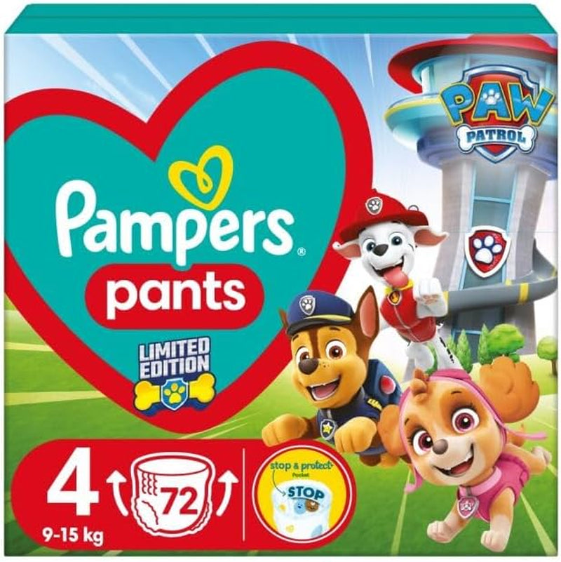 Pampers (gammel version), Bukser Drenge/Piger 4 176 stk.