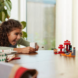 LEGO Minecraft baghold på Nether-portalen Nether-spillegetøj til børn med kampscener og legendariske figurer, inklusive spøgelsesgave til gamer drenge og piger 8 år gamle 21255 byggesæt Besuche den LEGO-Store