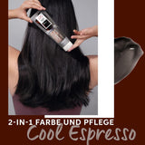 Wella Professionals Color Fresh Mask Cool Espresso - behandling for at genoplive og ændre hårfarve - nærende nuance med avocadoolie - til sort og sort hår - 150 ml Naty Shop Hair Mask