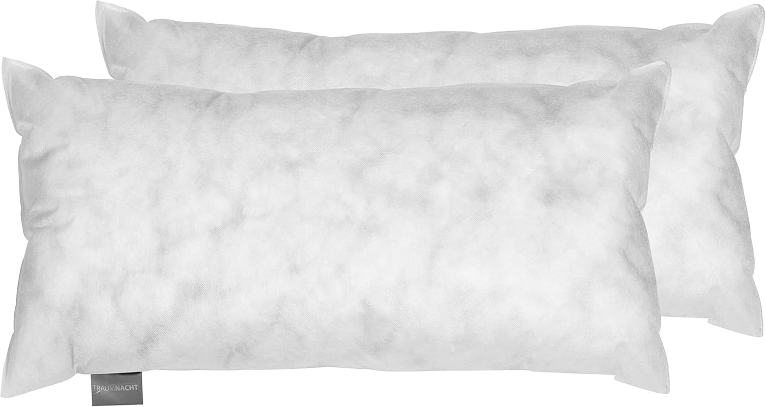 Traumnacht Green Basic Pudesæt bestående af to puder 80 X 80 Cm, Oeko-Tex certificeret, produceret efter den tyske kvalitetsstandard Naty Shop standard puder 40X 80 Cm