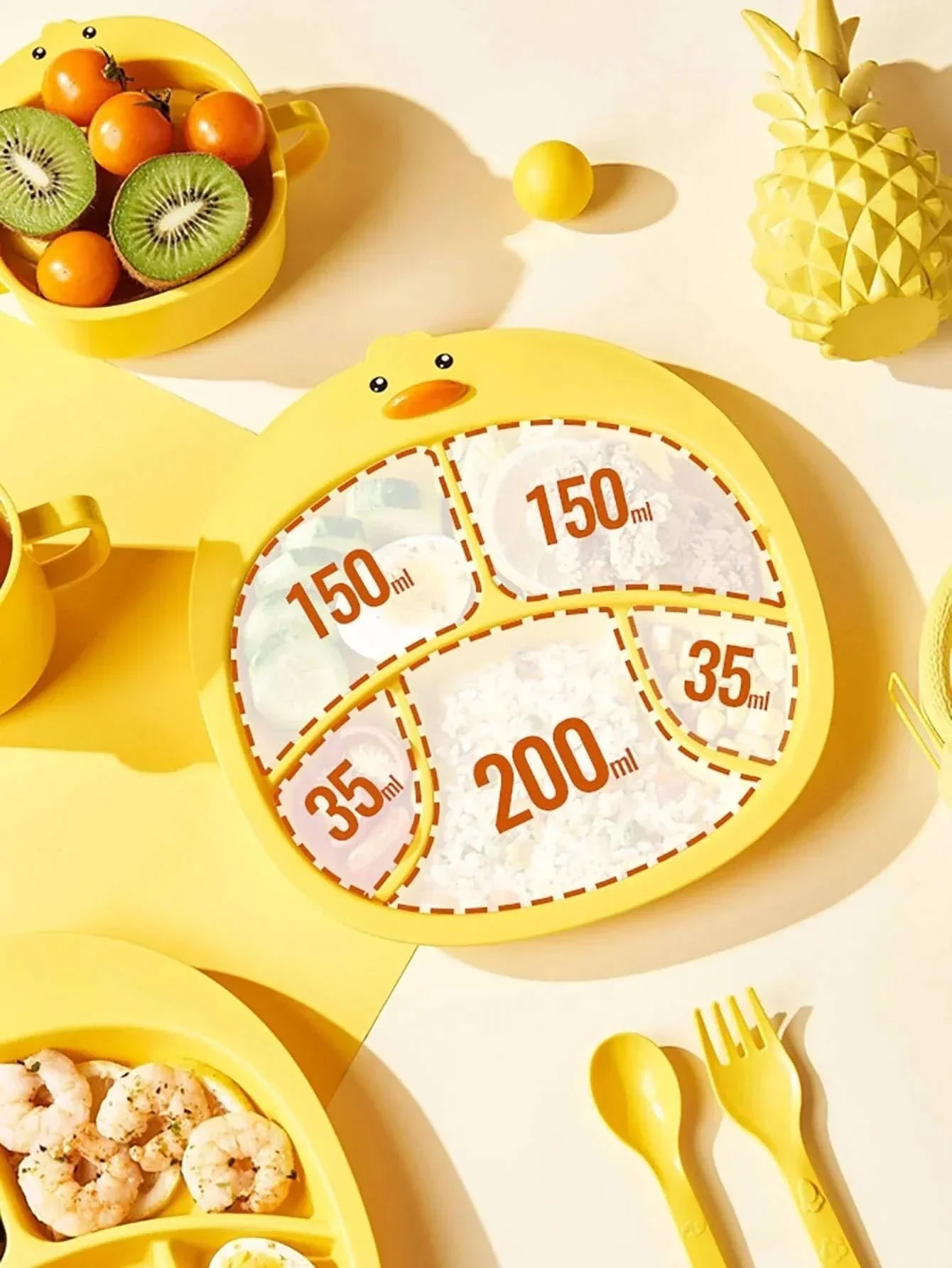 Plastplade til børn Nati Shop