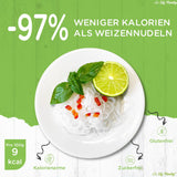 Elf-Family 6 æsker (12 stk) Økologiske konjac ultralav kulhydrat Shirataki nudler Veganske glutenfri - 1,62 kg, ingen kulhydrat/keto/lavt kalorieindhold/fedtfri/sukkerfri instant nudler - spaghetti og fettuccine