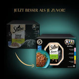 Sheba Sauce Collection Tray Multipack, fine varianter MSC, 4x12x85g