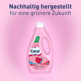 Coral sart flydende vaskemiddel til uld og fint vasketøj, 23 vaske, 1,15 liter Vaskemidler Naty Shop
