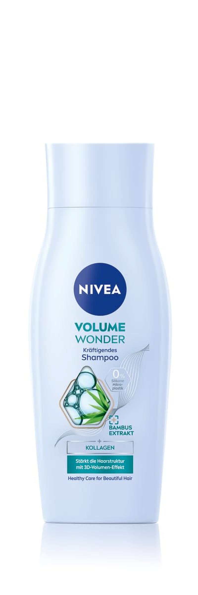 NIVEA Volume Wonder Strengthening shampoo, volume shampoo, 50 ml Brusebad og bad Naty Shop 50 ml