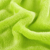 Sourcing Map Hyggeligt tæppe sengetæppe Blødt & varmt fleece tæppe som sofa tæppe Sofa tæppe Stue og kæletæppe Uld tæppe blødt fløjl plys æblegrøn 150X200Cm Senge og tæpper uxcell