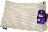 Traumnacht Cosy Rygpude, læsepude, 70 x 40 cm beige, aftageligt og vaskbart betræk af 100% polyester, praktisk sidelomme, Øko-Tex certificeret, produceret efter tyske kvalitetsstandarder